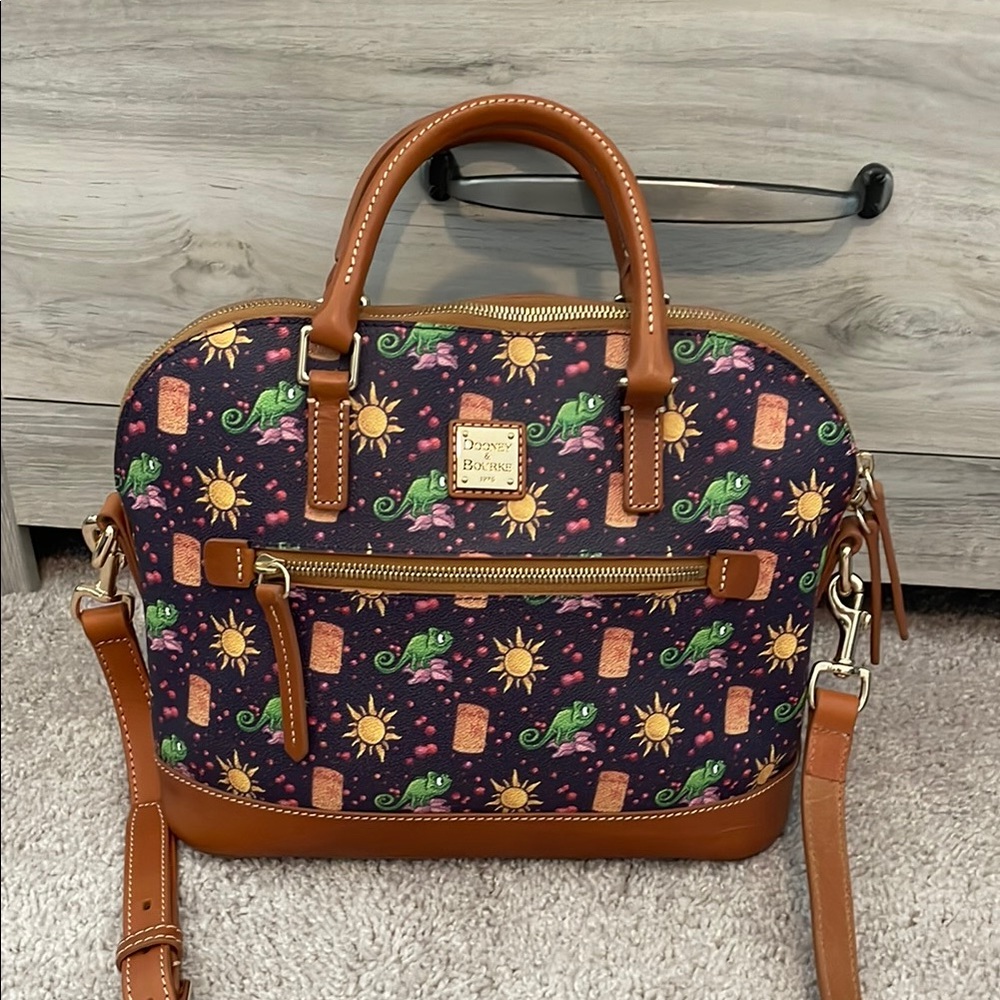 Disney Dooney & Bourke Tangled Rapunzel Satchel